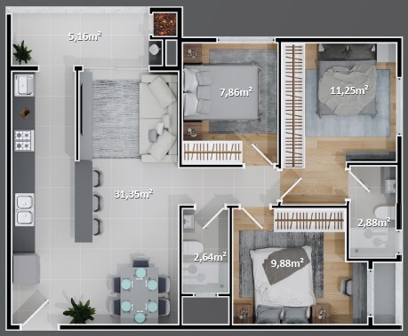 Plaza Viena – Residencial