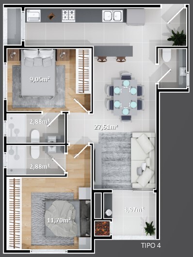 Plaza Viena – Residencial