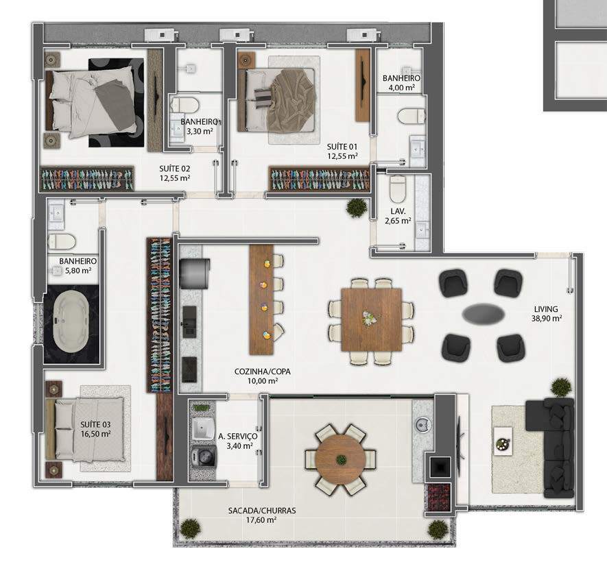 Yahweh – Residencial – planta 1