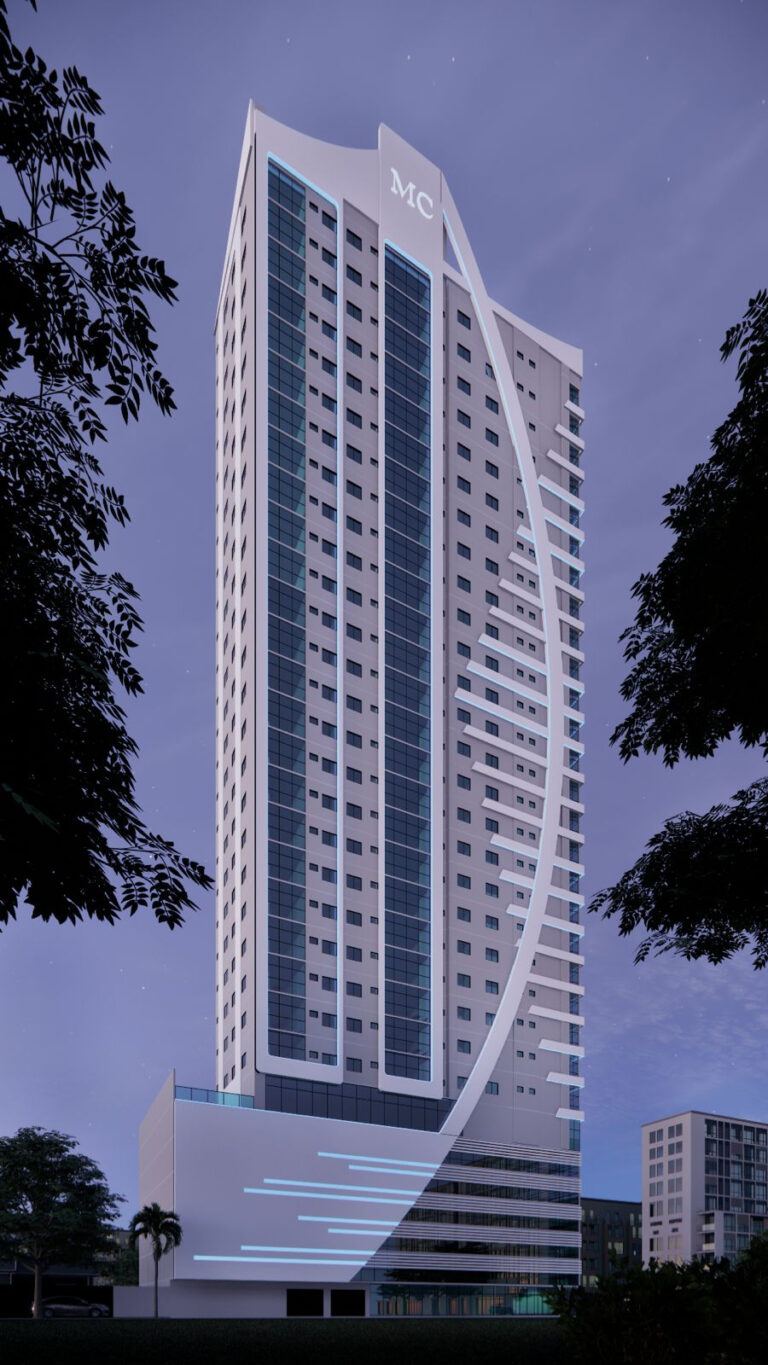 Blue Building