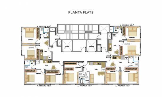 Le Rêve Flats – planta 1